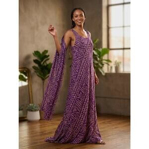 ashro purple dress Ashro Purple Formal Dress size XL